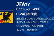 【悲報】ワイ、明日発表のサッカー五輪代表で選外になりそう…
