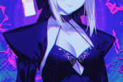 【FGO】B L O O M さんの黒王様イラスト！！　独特な背景が好きです！！