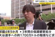 水原一平刑務所生活6ヶ月目突入、残り4年と3ヶ月