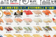 ワイかっぱ寿司食べ放題、本日かっぱ寿司食べ放題に挑む