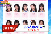 【悲報】JKT48さん、26人減の大リストラ・・・対象となるメンバーも発表