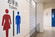 【怖すぎ】女児がトイレに入った後に中年男性が入っていこうとする→「男性トイレはあっちですよ」と声をかけた結果…