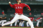 レンジャーズ有原　ホーム初先発もメジャー初勝利ならず　4回5安打3失点で降板