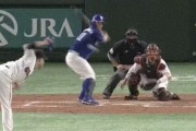 【GIF】中日小笠原のバッティング、上手すぎるwwww