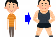 ヒョロガリなんやが体重増やしてマッチョになりたい……。