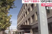 斧を振り上げ少年を追いかけ回し背中に怪我を追わせた42歳の男を逮捕