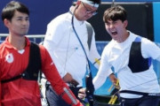 【パリ五輪】韓国人「アーチェリー男子団体日韓戦で、韓国人選手が日本人選手に向かって激しく吠えまくって話題に‥」→「この表情はマジでヤバイ」　韓国の反応