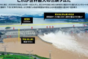【動画】中国でダムが決壊　その瞬間をカメラは捉えていた
