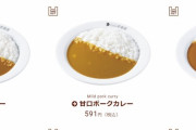 【悲報】ワイ、カレー食べに松屋に行くも680円という価格に驚き無念の帰宅