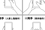 あなたのスマホの打ち方どれですか？