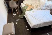 外国人観光客〝宿泊後〟部屋の惨状にSNS騒然…「ひどすぎる」「もう事件現場」　清掃スタッフへのねぎらいの言葉も