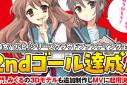 【朗報】涼宮ハルヒのクラファン、始まって三日目なのに2千5百万達成(目標1千万)
