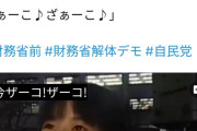 【動画】財務省解体デモにJKが参戦、「高校生に言われてどんな気持ち？ざぁーこ♪ざぁーこ♪｣と発言