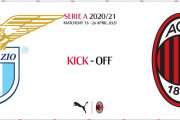 ◆セリエＡ◆33節 ラツィオ×ミラン コレア2発、インモー仕上げ…3-0でラツィオ完勝！CL圏争い更に混沌2差に4チーム