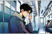 【悲報】ワイ、電車で鼻血がなかなか止まらない
