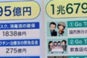 【画像】 補正予算案の中身がおかしすぎると話題に　コロナ対策費用を削り「GoToキャンペーン」事業に1.7兆円を計上