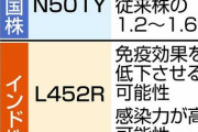 インド変異株「L452R」は日本人の免疫を低下させることが判明！　日本人にとって他の変異株よりも危険な可能性  [5/4]