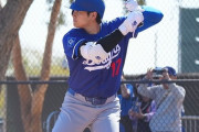 大谷翔平の1号に“違和感”「調整で…」　詰まってるのに衝撃の一撃「すごい音」