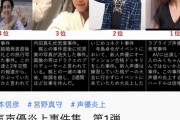 【悲報】 声優の炎上事件ランキング、トップ10が確定してしまう・・・・
