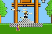 今『ファミコン』のゲームやってるんやがボーナスゲームの竹輪に鉄アレイが混ざってるんやが