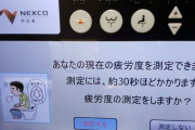 【画像】最近のトイレ、お尻で疲労度を測定できるようになる