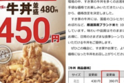 【速報】すき家、値下げを発表