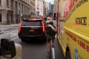 【自転車】本場ニューヨークのメッセンジャーバイクを後ろから追うビデオが怖い。