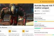 ワーナー『スーサイド・スクワッド』が2億ドルの減収要因になっていたことを報告。ゲームは「期待外れ」の結果、メタスコアは60ユーザースコアは3.5に