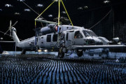 米海軍のHH-60Wヘリが電波暗室で防御システムテストを実施…第413試験飛行隊！