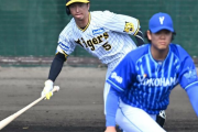阪神・近本が初の対外試合出場で初安打　ＤｅＮＡ上茶谷のフォークを中前に　二盗は失敗