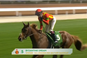 【レッドシーターフH】ビザンチンドリーム＆マーフィー騎手がｷﾀ━━━━(ﾟ∀ﾟ)━━━━!!