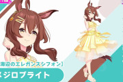 【ウマ娘】水着メジロブライト ｷﾀ━━━━(ﾟ∀ﾟ)━━━━!! 中・長距離両方で使える差し脚質！自前加速はないので外付け必須か