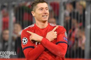 【CL】バイエルンFWレバンドフスキがCL通算得点記録で3位に！1位C・ロナウドとの差は…