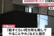 「殺すくらい刺してやれ」 少年らに強盗を指示しロレックスを奪わせた男を逮捕