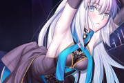 【FGO】モルガン様イラスト！！　キャスターに捕まったセイバーの格好いいです！！