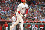 エンゼルス・大谷翔平が登板翌日ながら８試合ぶり８号本塁打 土壇場９回に１点差に迫る５月初アーチ❓❗