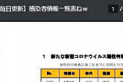 【悲報】宮崎県「感染者情報一覧表ねｗ」