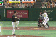 【 GIF 】最近の巨人･岡本のHRはメチャクチャ貫禄出てきた件！！
