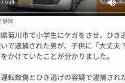 【悲報】小学生5人轢き逃げジジイ「たいしたことはないだろうと思っていた」事故直後に長野旅行へ