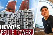 海外「これは残さないと！」高度経済成長期に建てられた東京の「カプセルタワー」の現状に密着した動画に反響！