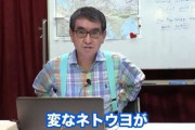 河野太郎、ネトウヨの元区議を提訴wwwww