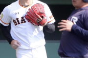 【悲報】巨人直江、社会人相手の練習試合でボコボコにされる