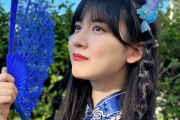SKE48林美澪、チャイナドレスで「似合ってますか？?」