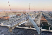 クリミアとロシア本土を結ぶクリミア橋がまた爆破された模様