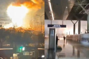 【動画】中国、今度は江西省の駅で電力網の変圧器が爆発！ビリビリ炎上～！