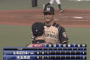 【vs西武】日ハム上原、無死満塁のピンチを無失点で切り抜ける好リリーフ！