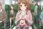 【社会】「もう子連れゾーンを作ってくれ…」グリーン車で赤ちゃんギャン泣きでもスマホに夢中の子持ち様。静寂を求める大人と相容れない現実