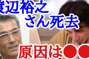渡辺裕之さん死去原因「周囲に不安を打ち明け」❓?