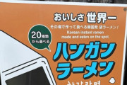 韓国人「最近、日本で人気があるという漢江ラーメン」
