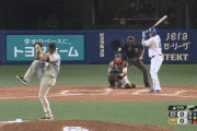 【中日対巨人25回戦】巨人・松原の肩！！！！！